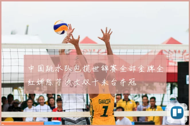 中国跳水队包揽世锦赛全部金牌全红婵陈芋汐女双十米台夺冠